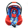 Jumbo Baby Carry Cot - Black & Blue Red Fish