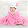 Hoodie Blanket - Hello Kitty Pink