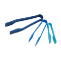 3PCS PLASTIC KITCHEN TONGS SERVING COOKING FOR BBQ SALAD GRILLING FRYING Model CLIP-LY 1007