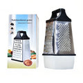 MULTIFUNCTIONAL 4 SIDE GRATER STAINLESS STEEL